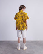 Camisa manga curta OAS GalbanumTerryCuba Amarelo - 12-7003-96-09
