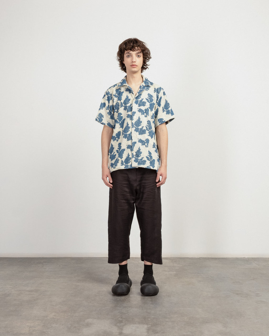Camisa manga curta OAS 7003-106 Azul - 12-7003106-02