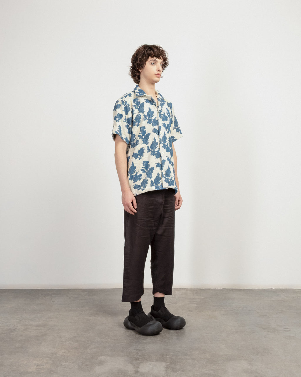 Camisa manga curta OAS 7003-106 Azul - 12-7003106-02