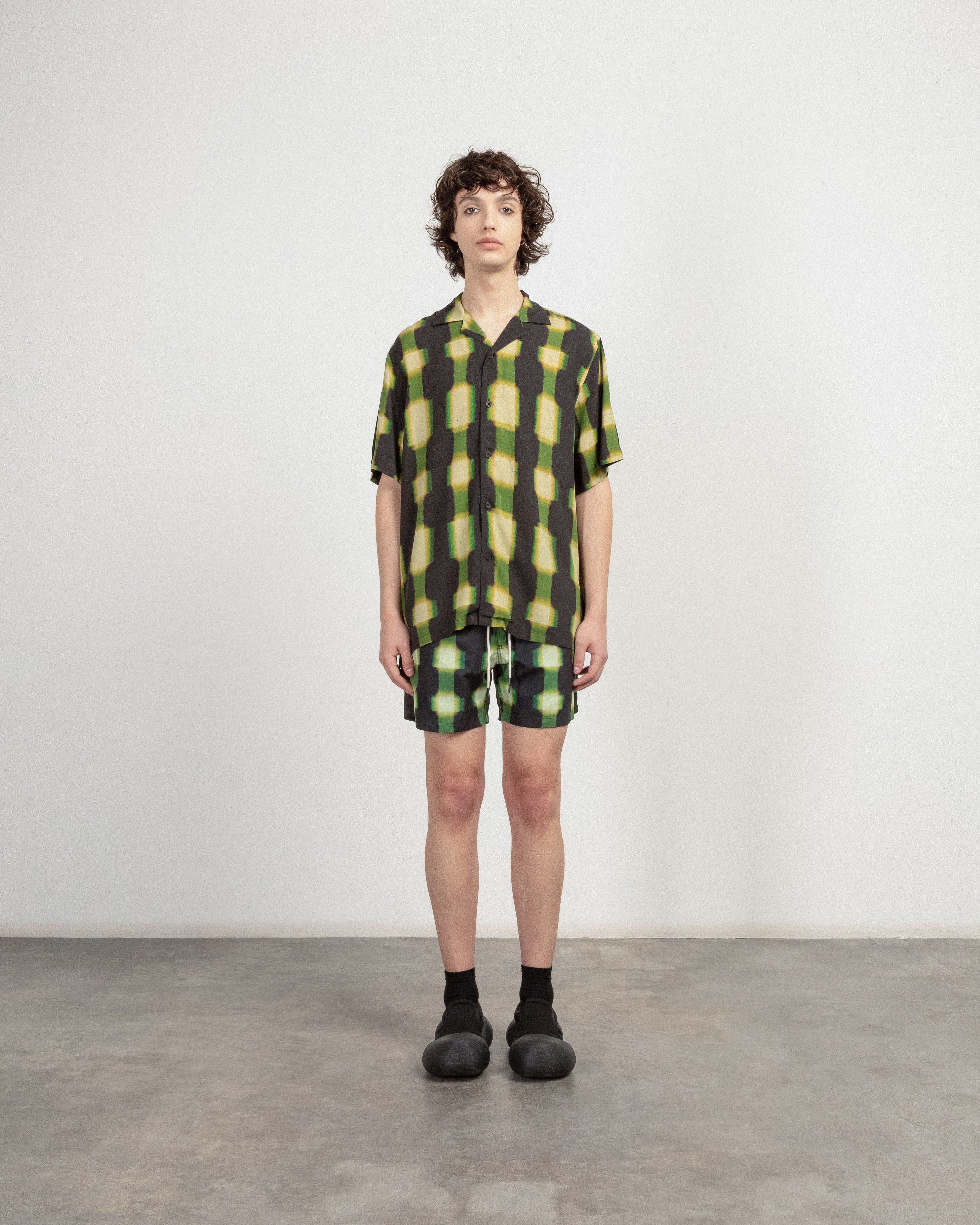 Camisa manga curta OAS 7005-61 Verde