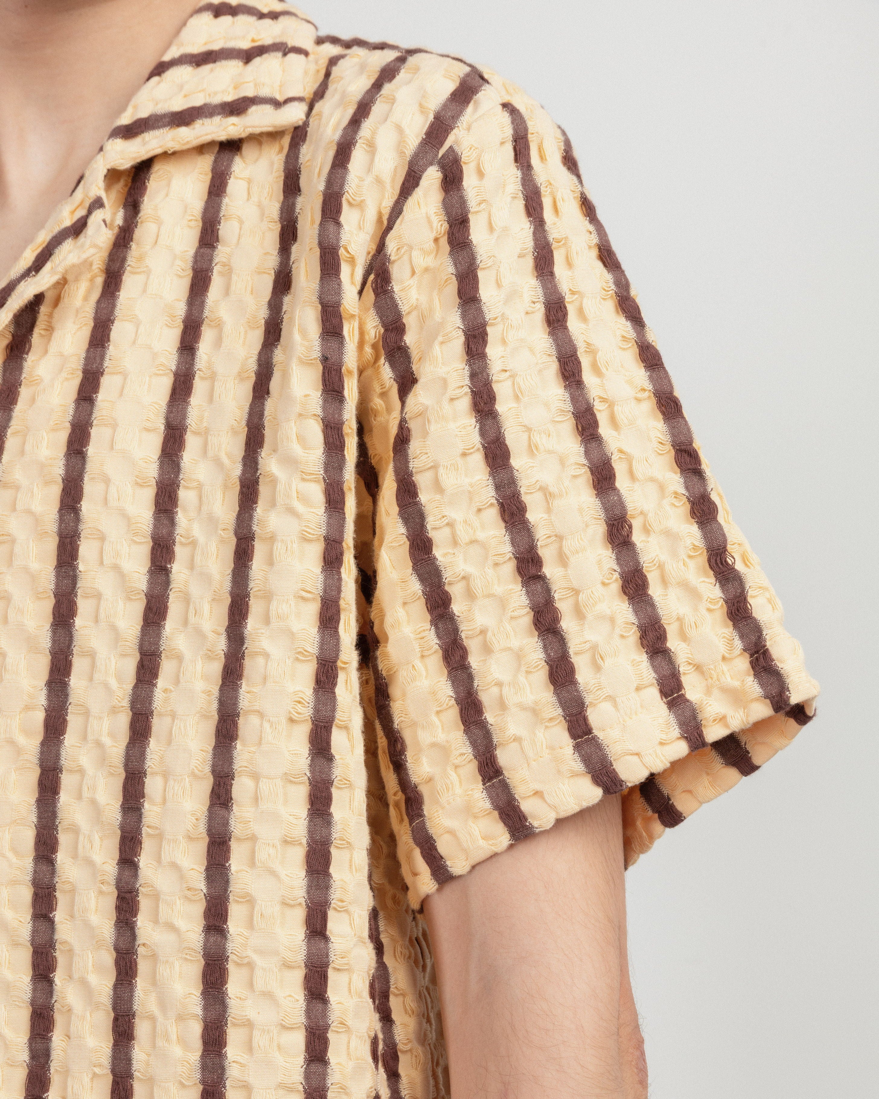 Camisa manga curta OAS 7006-06 Bege