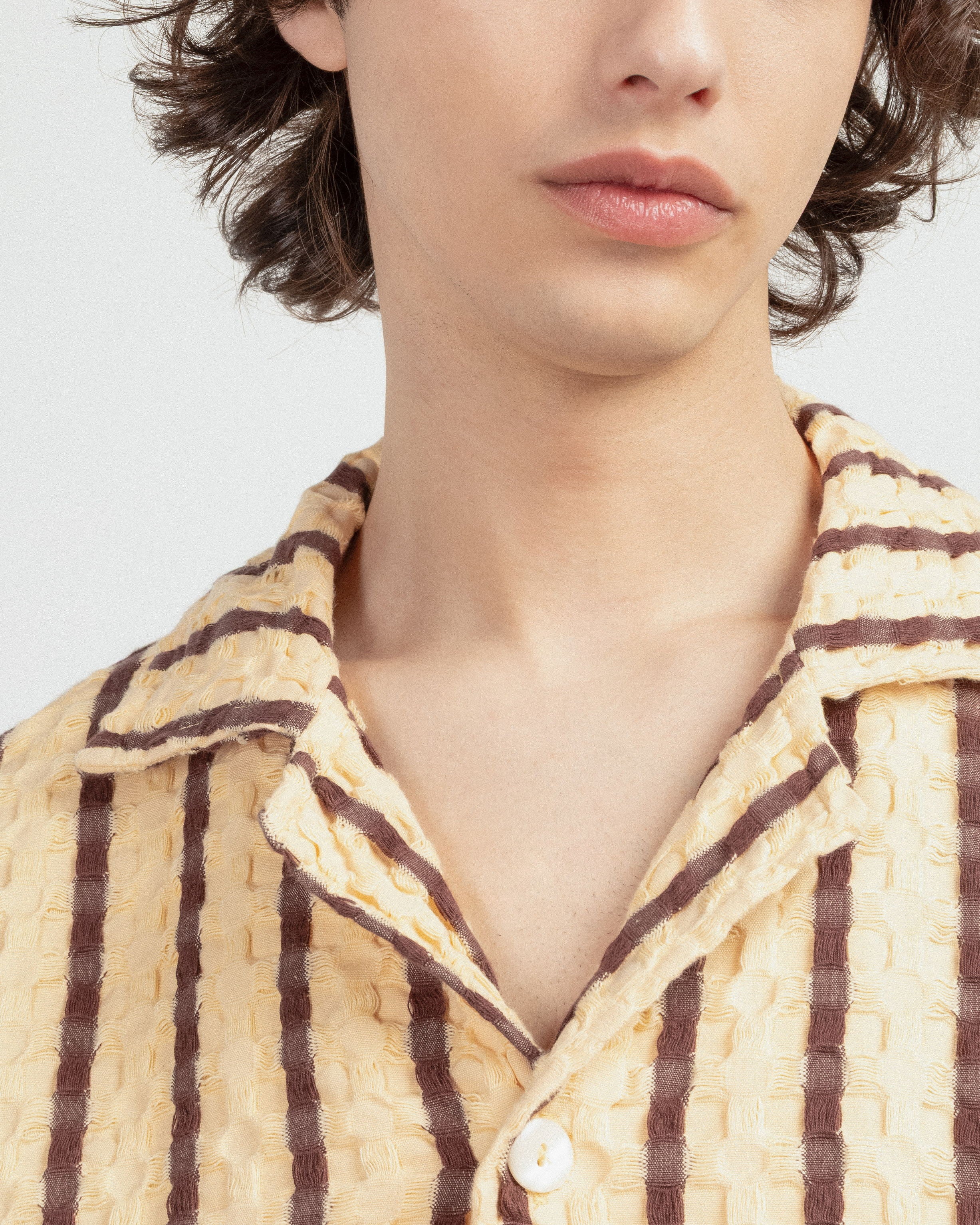 OAS Short Sleeve Shirt 7006-06 Beige