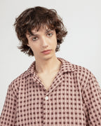 Camisa manga curta OAS 7006-07 Rosa - 12-7006-07-12