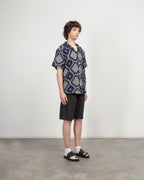 OAS 7013-03 Blue Short-Sleeve Shirt
