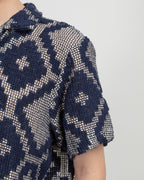 OAS 7013-03 Blue Short-Sleeve Shirt