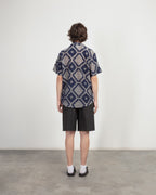 OAS 7013-03 Blue Short-Sleeve Shirt