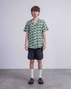 OAS AtlasCuba Green Short-Sleeved Shirt