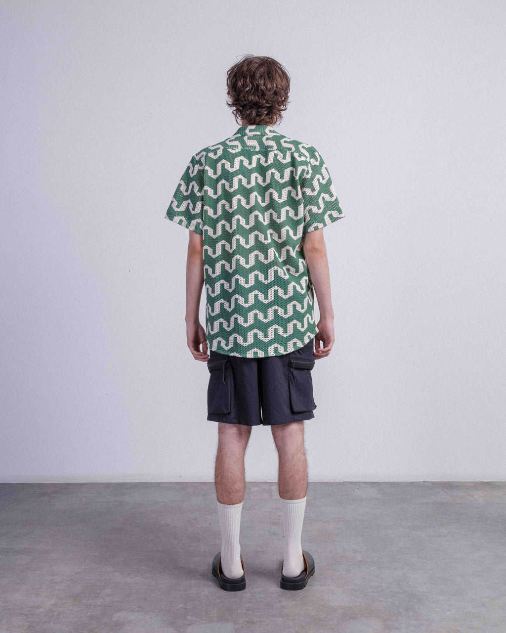 OAS AtlasCuba Green Short-Sleeved Shirt