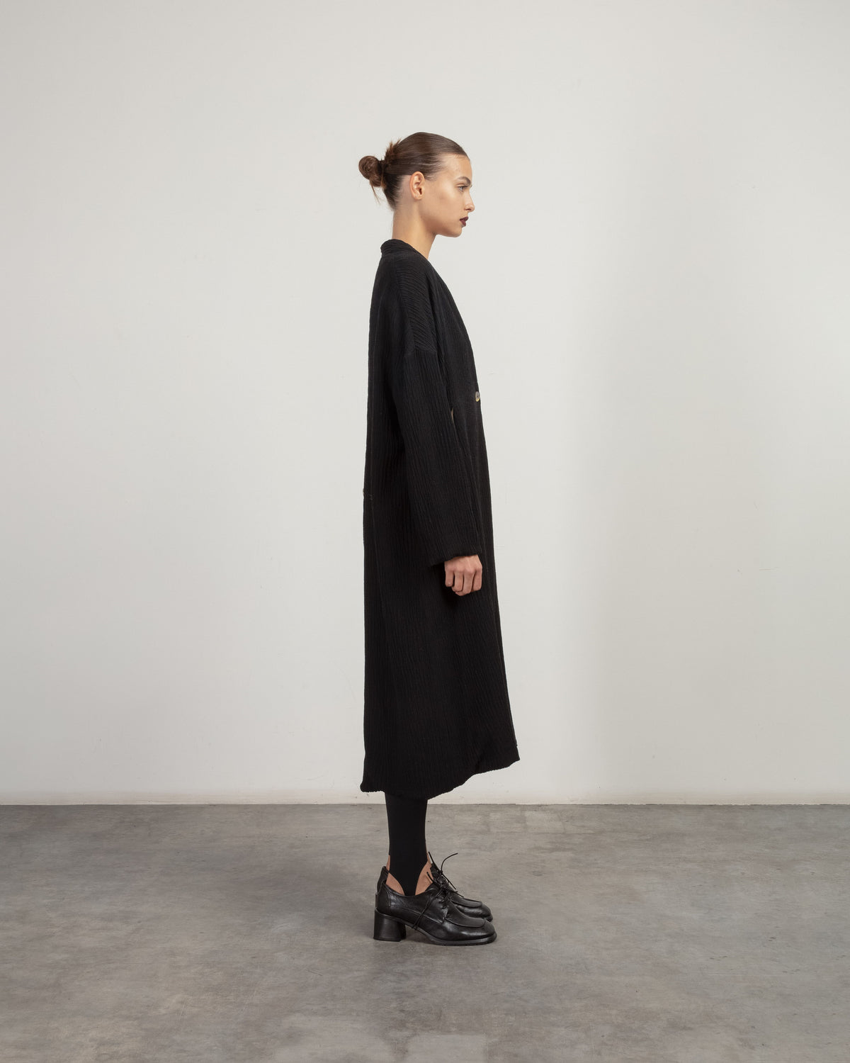 Neirami OC18RE Black Long Coat
