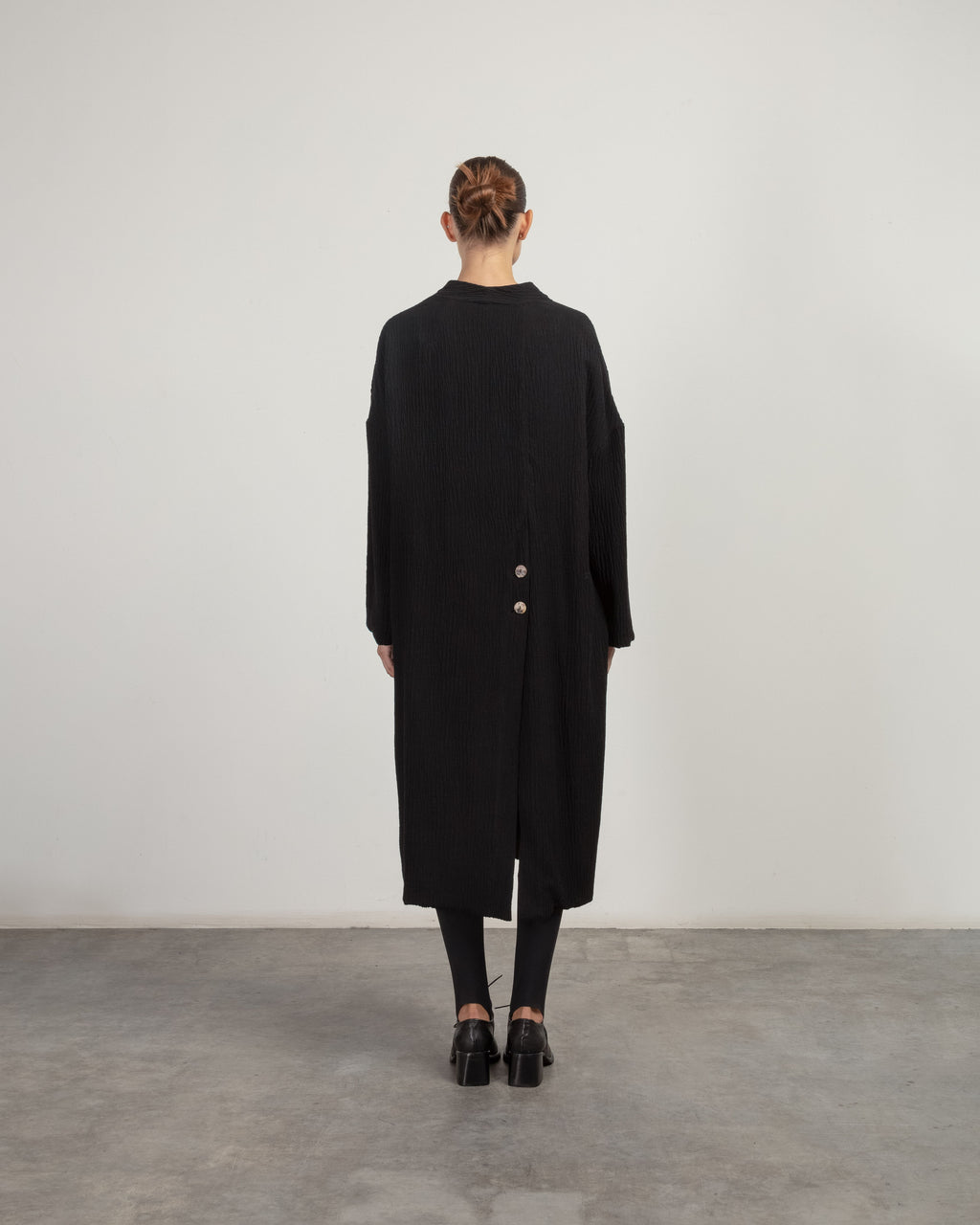 Neirami OC18RE Black Long Coat
