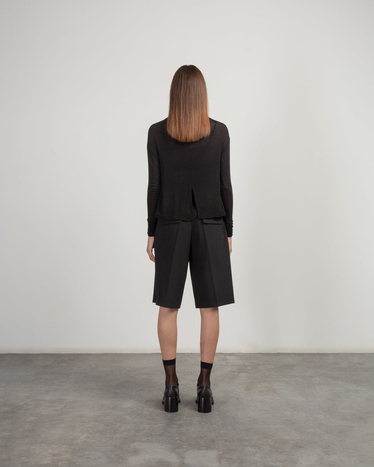 Camisola gola alta Neirami T010CO Preto - 121-T010CO-01