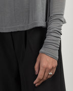 Camisola gola alta Neirami T010CO Cinza - 121-T010CO-08