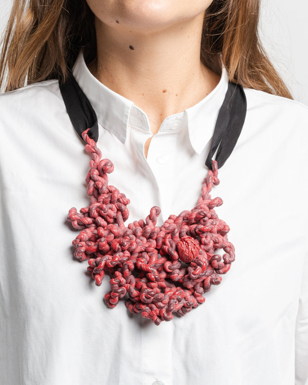 Colar Alice Visin CVAEGD Vermelho - 158-CVAEGD-07