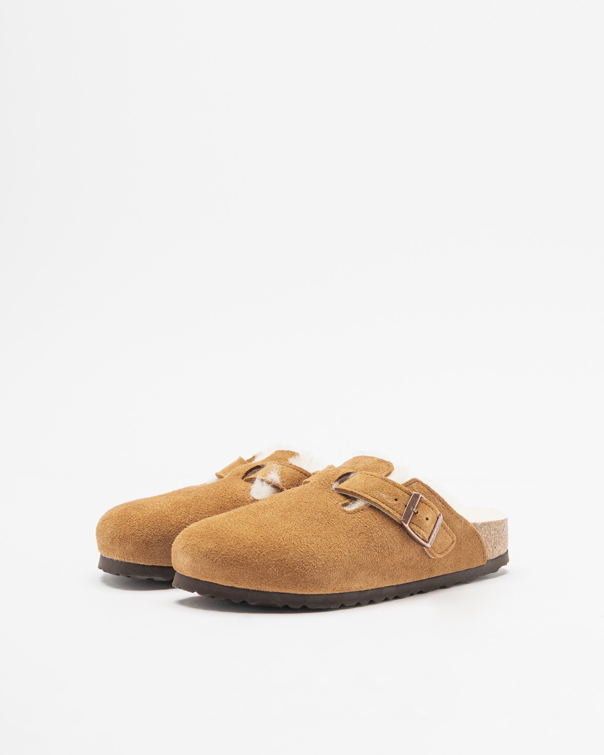 Socas Birkenstock BostonVLShearling Camel - 16-1001141-04
