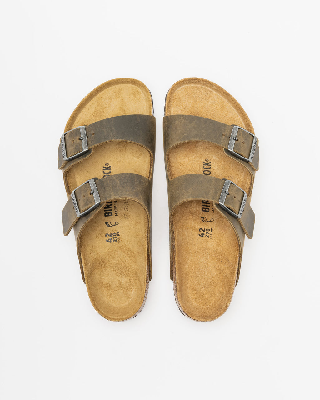 Birkenstock ArizonaBS Green Sandals