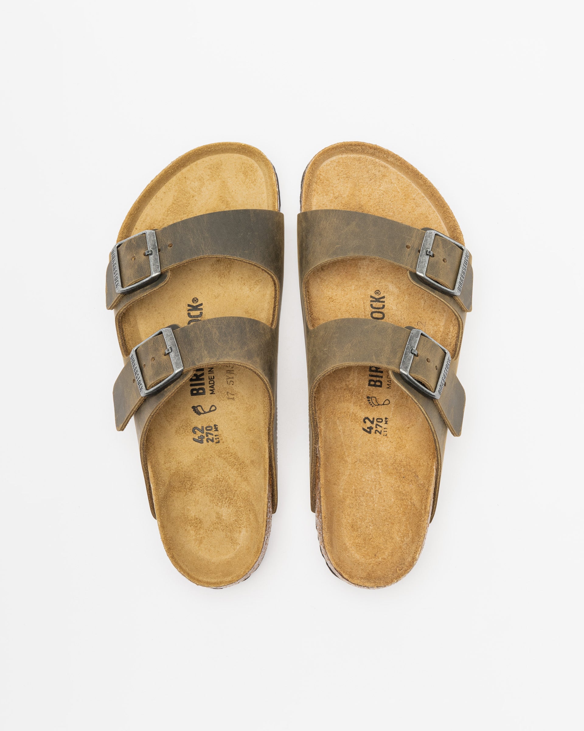 Birkenstock ArizonaBS Green Sandals