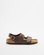 Birkenstock MilanoBS Dark Brown Sandals