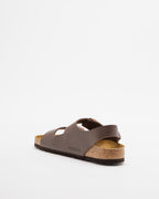 Birkenstock MilanoBS Dark Brown Sandals