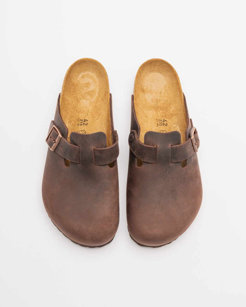 Birkenstock BostonBS Dark Brown Flip-Flops
