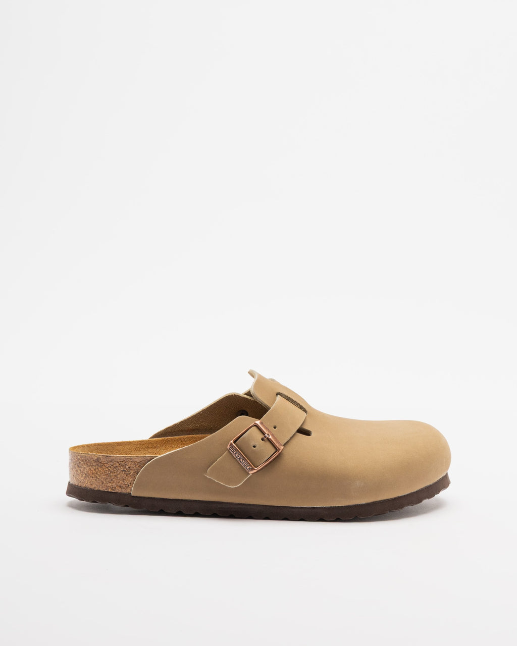 Chinelos Birkenstock BostonBS Taupe - 16-960811-38