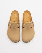 Chinelos Birkenstock BostonBS Taupe - 16-960811-38