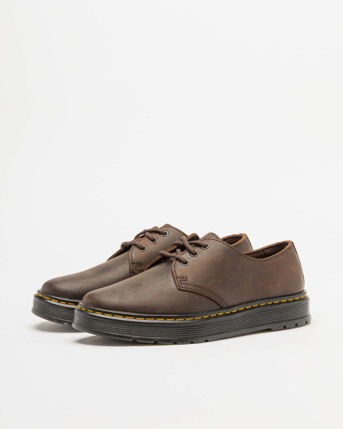 Sapatos Dr. Martens BROOKLINELO Castanho Escuro