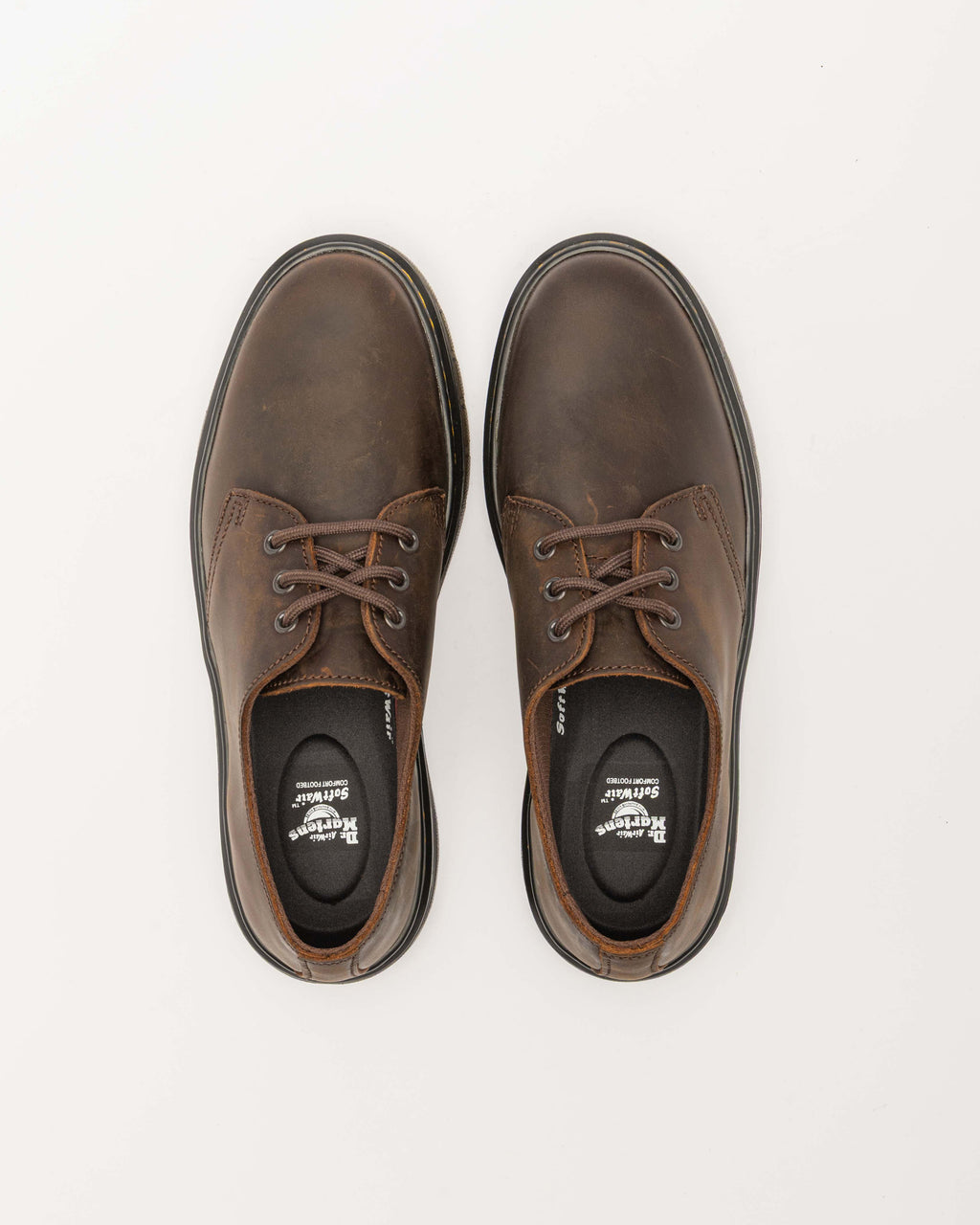 Sapatos Dr. Martens BROOKLINELO Castanho Escuro