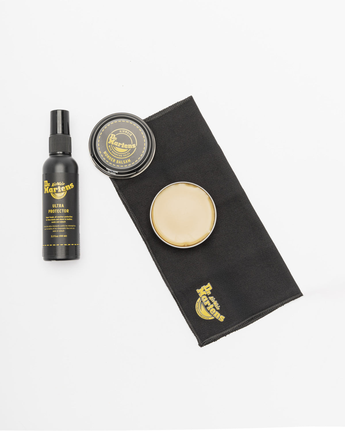 Kit de limpeza Dr. Martens ShoeCareKit:Protect Incolor - 185-KIT1-85