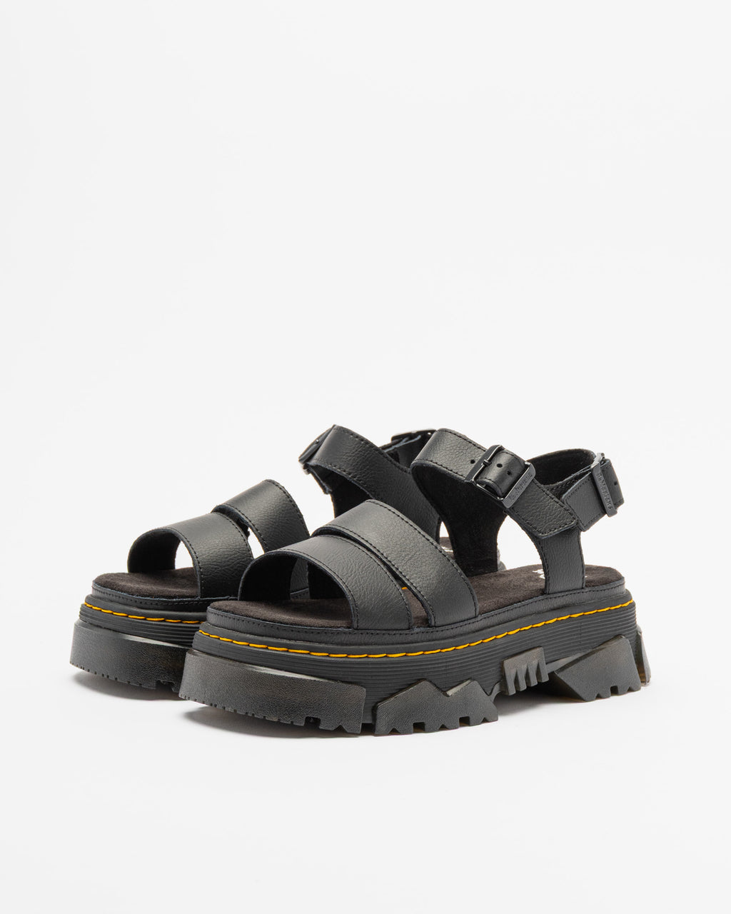 Sandálias de plataforma Dr. Martens Mattison2S Preto - 185-MATTIA-01