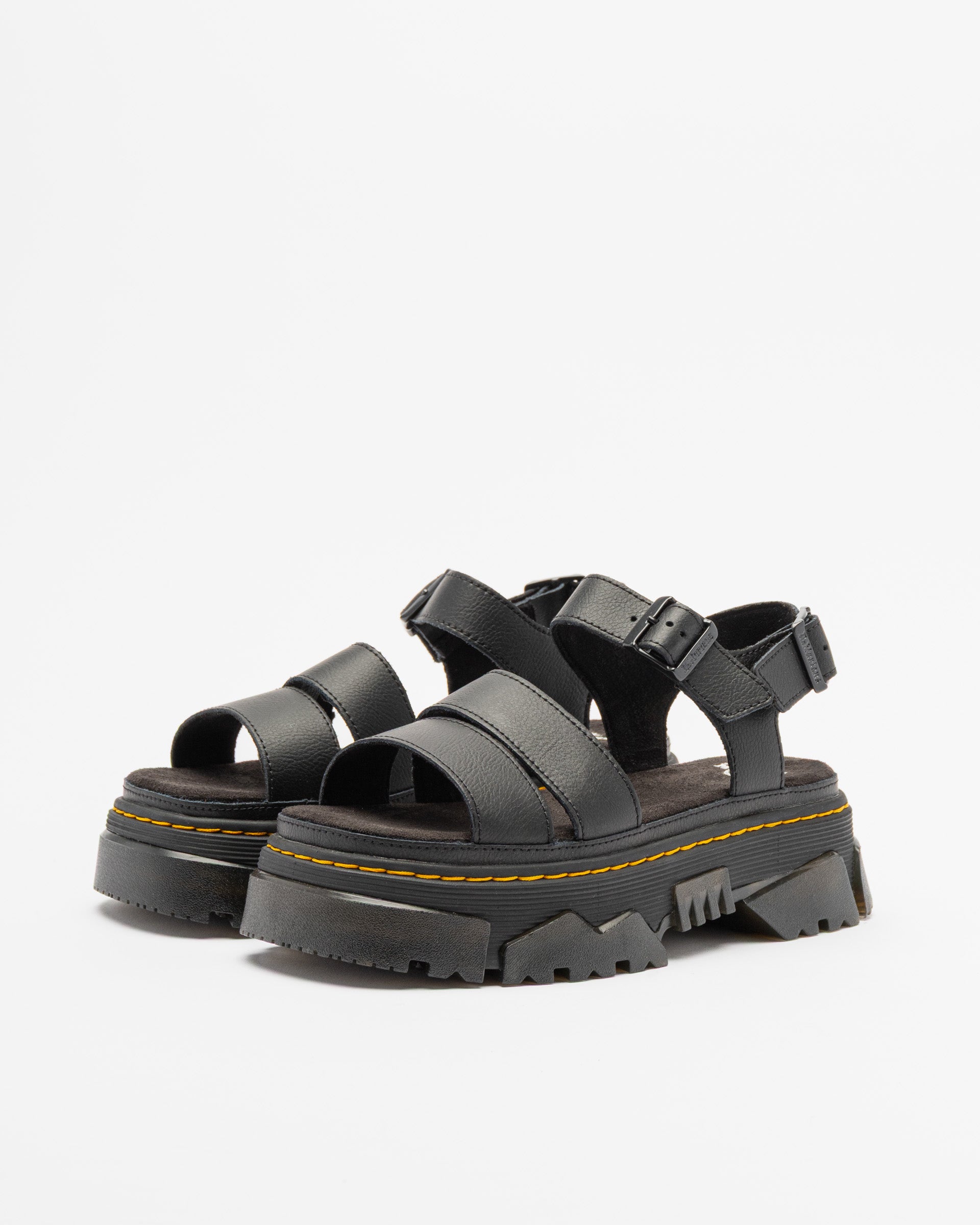 Sandálias de plataforma Dr. Martens Mattison2S Preto - 185-MATTIA-01