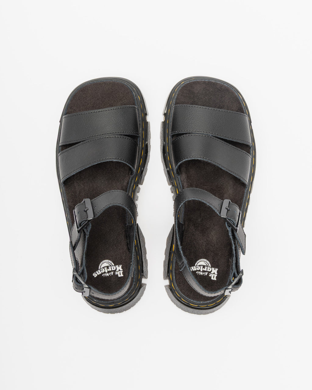 Sandálias de plataforma Dr. Martens Mattison2S Preto - 185-MATTIA-01