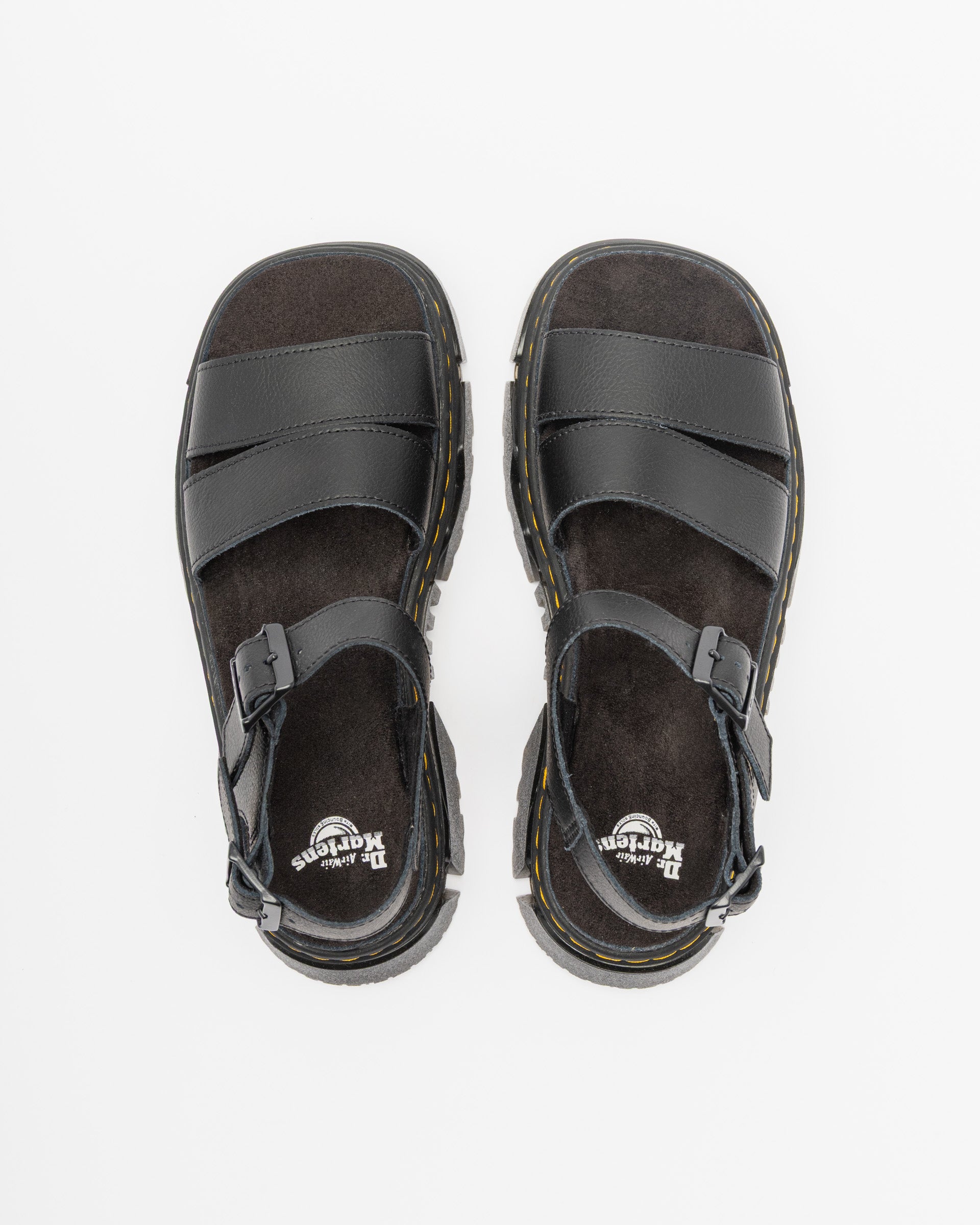 Sandálias de plataforma Dr. Martens Mattison2S Preto - 185-MATTIA-01