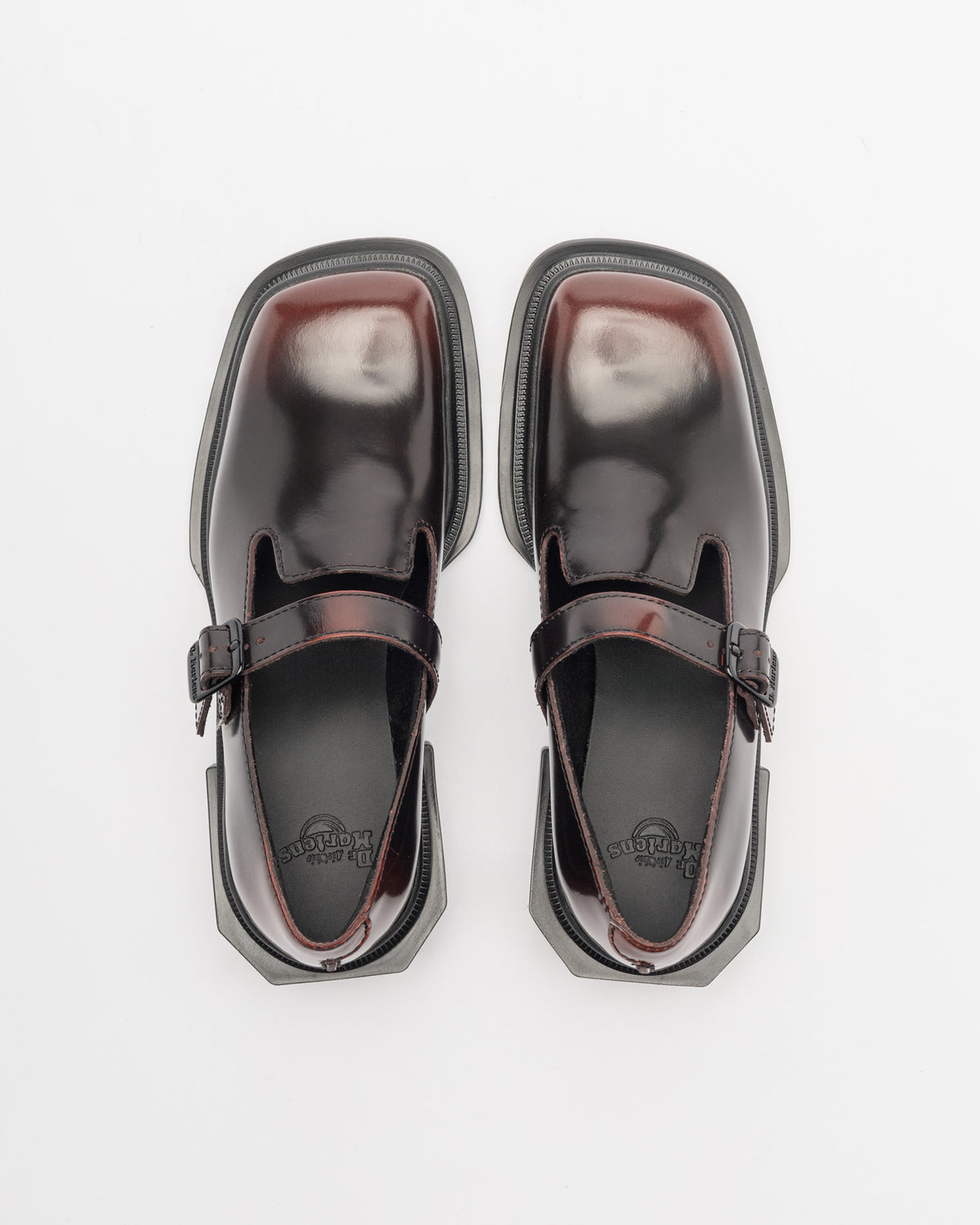 Sapatos Dr. Martens MayboleMJ Bordô - 185-MAYBLE-06