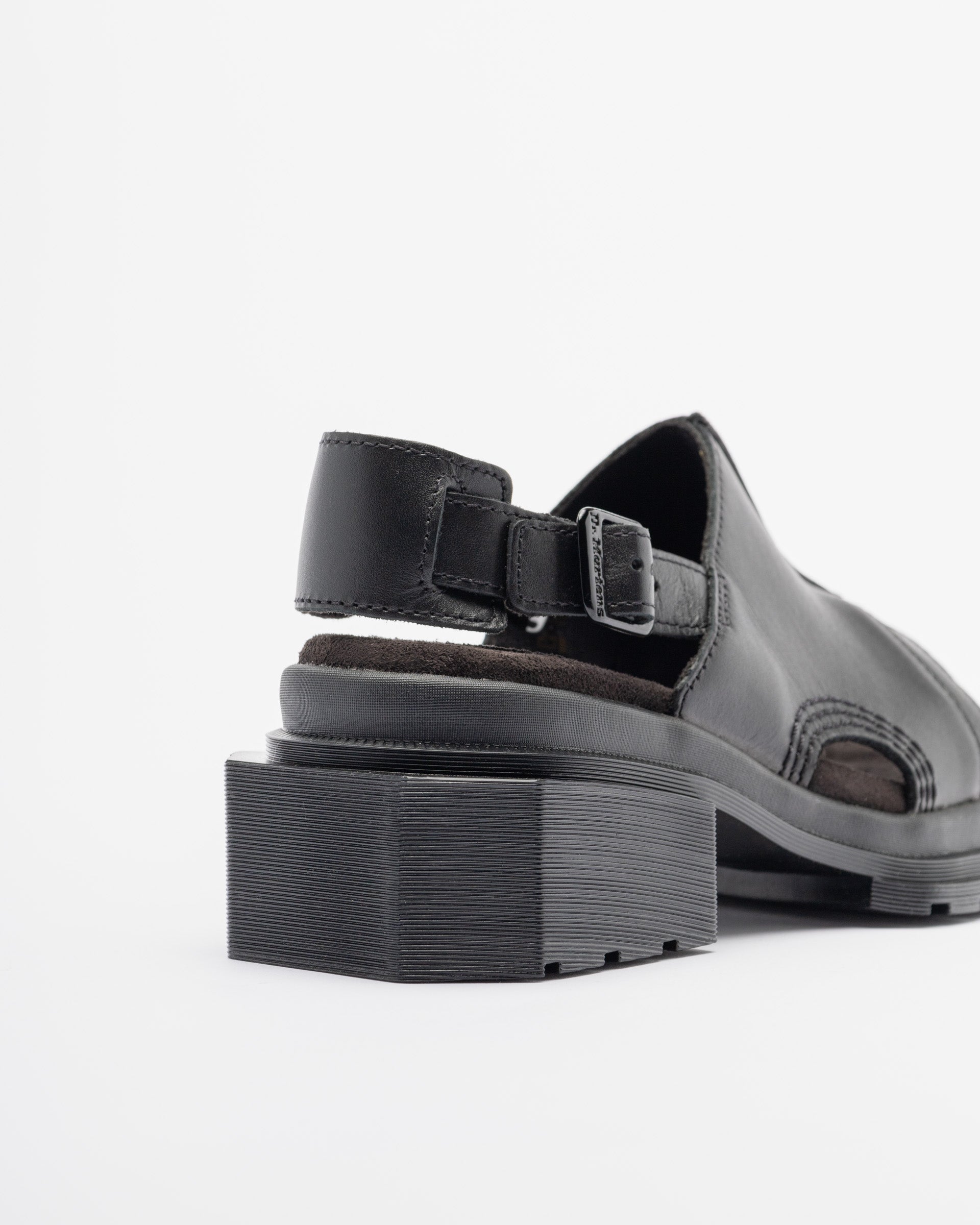 Dr. Martens Maybelline Open Toe Black Sandals