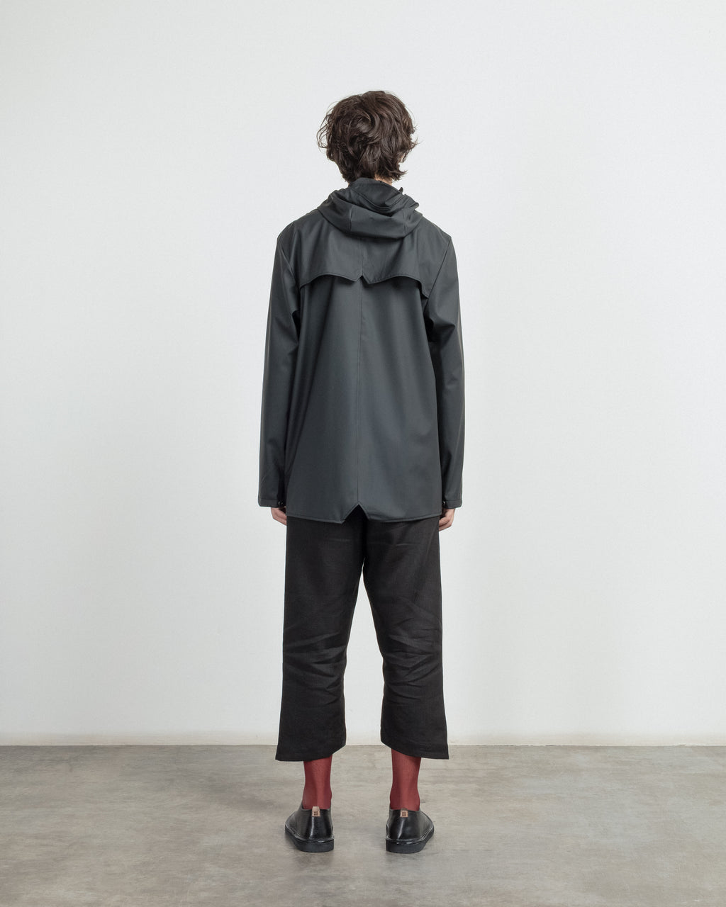 Rains 12010 Black Waterproof Parka