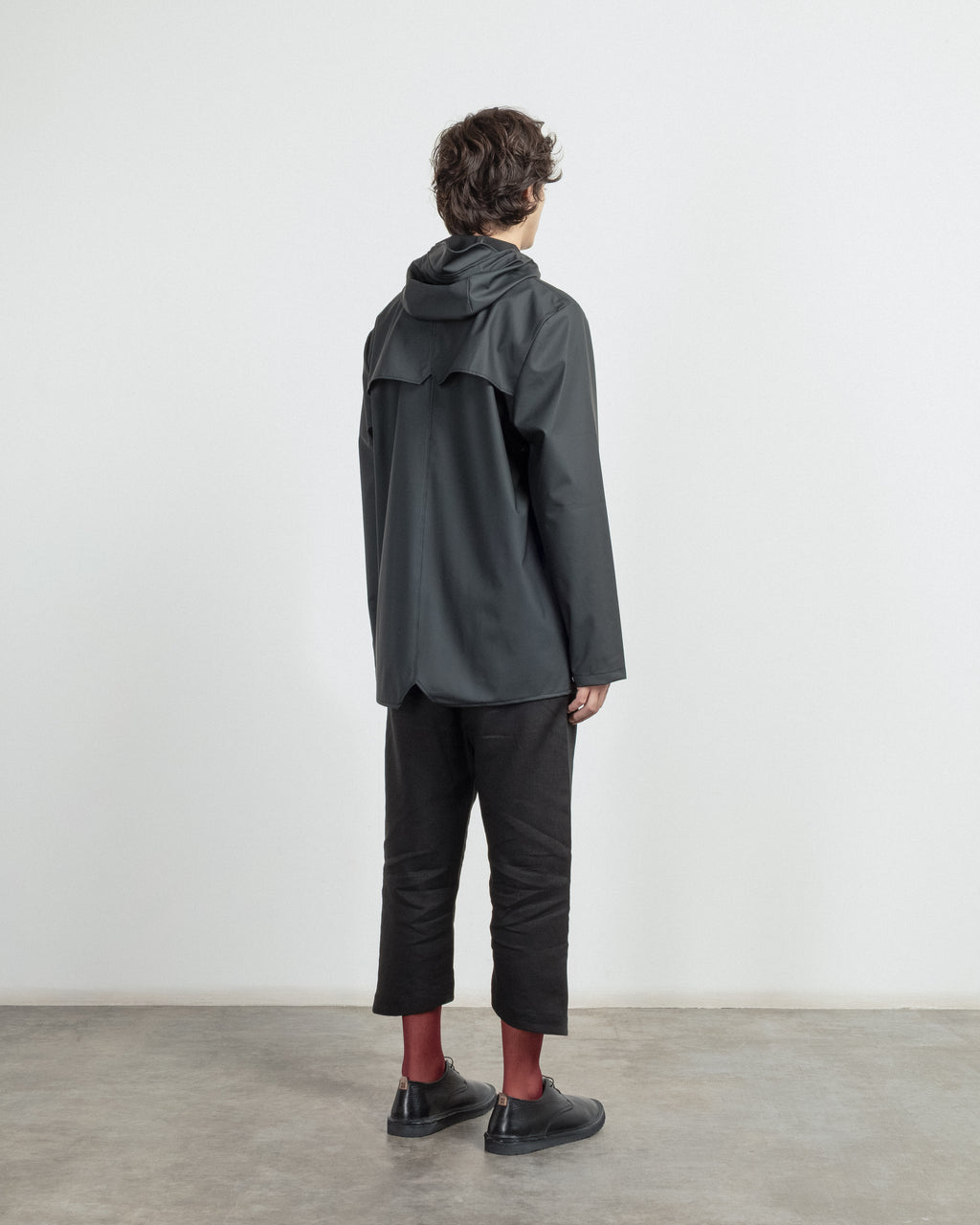 Rains 12010 Black Waterproof Parka