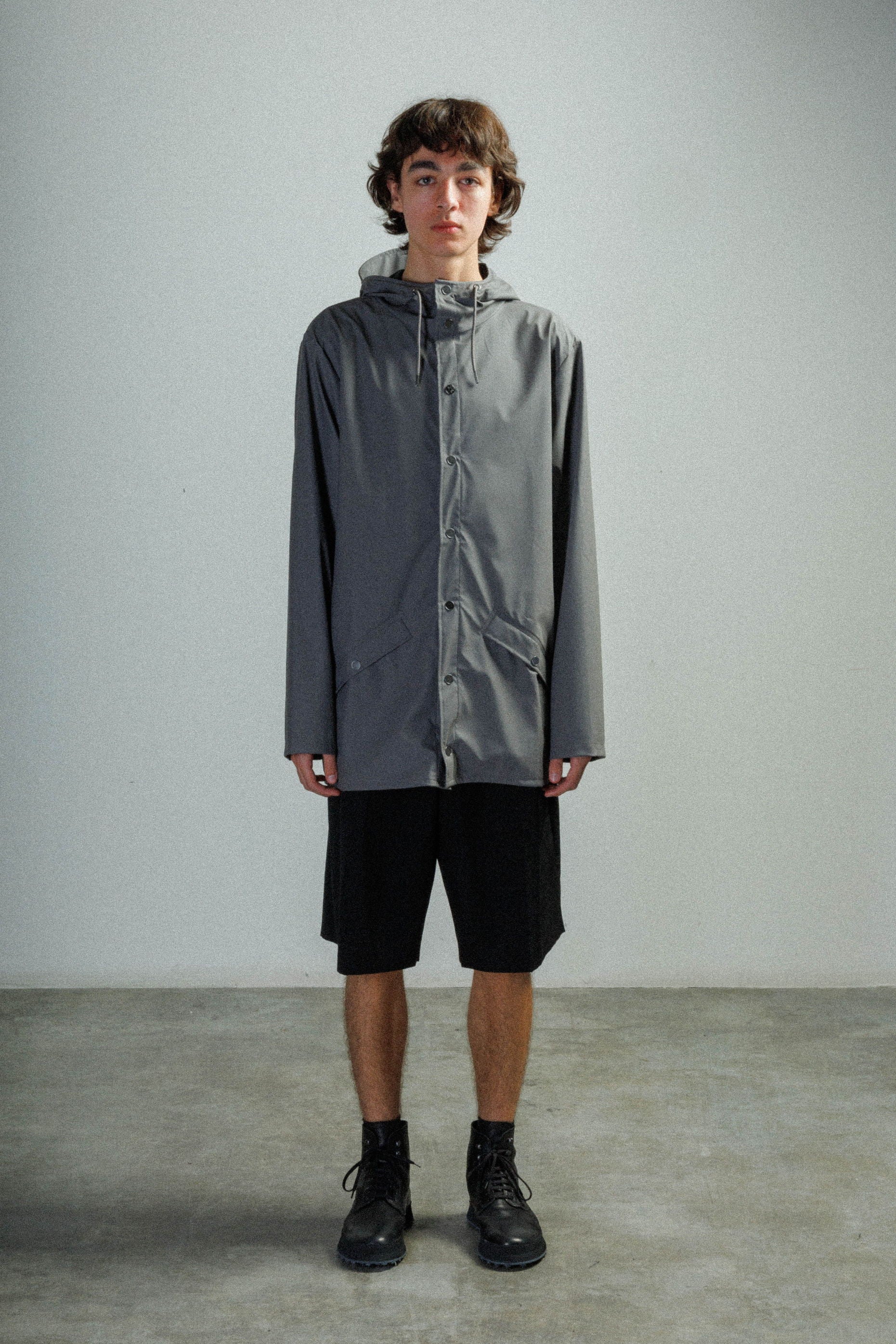 Waterproof Parka Rains 12010 Gray