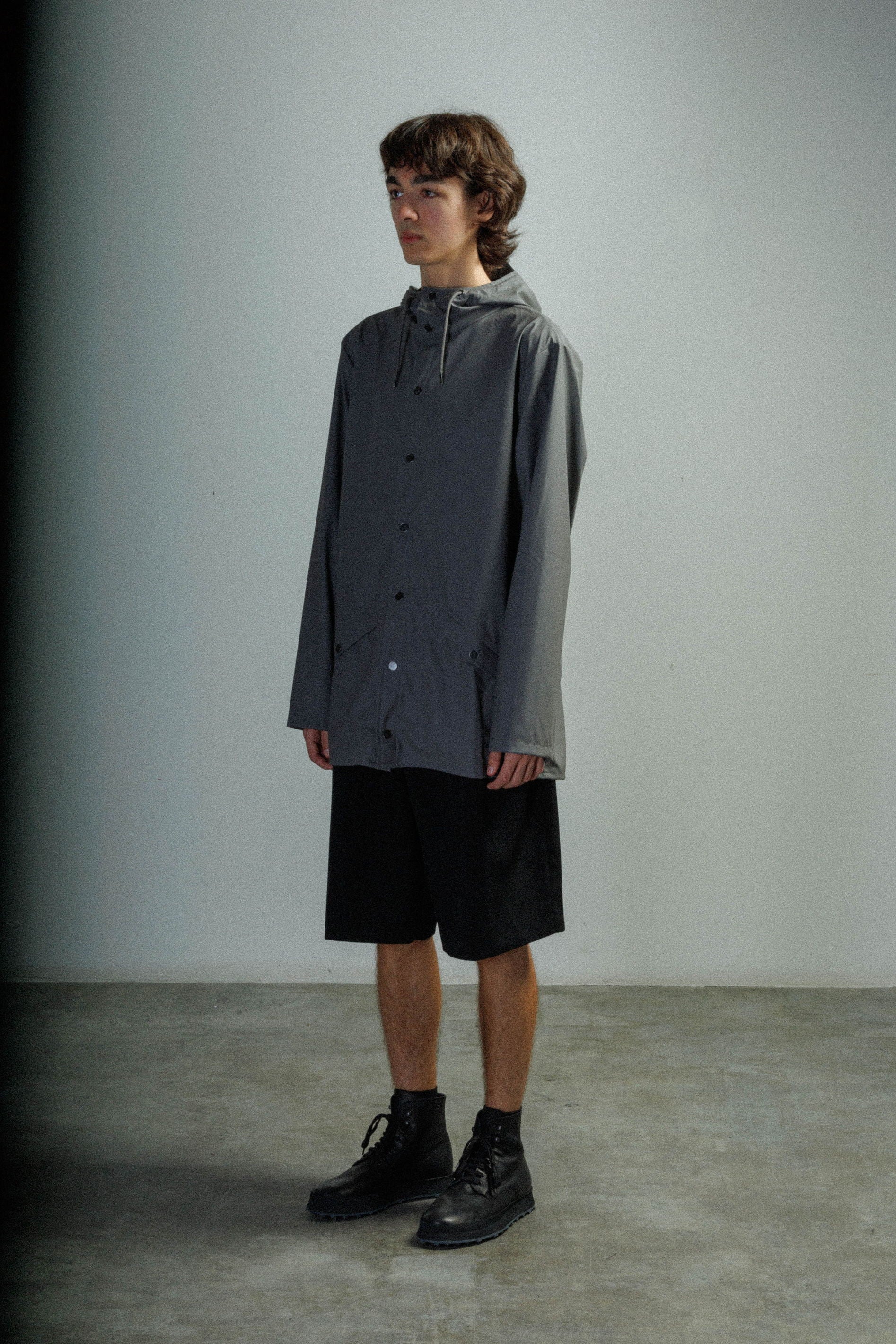 Waterproof Parka Rains 12010 Gray