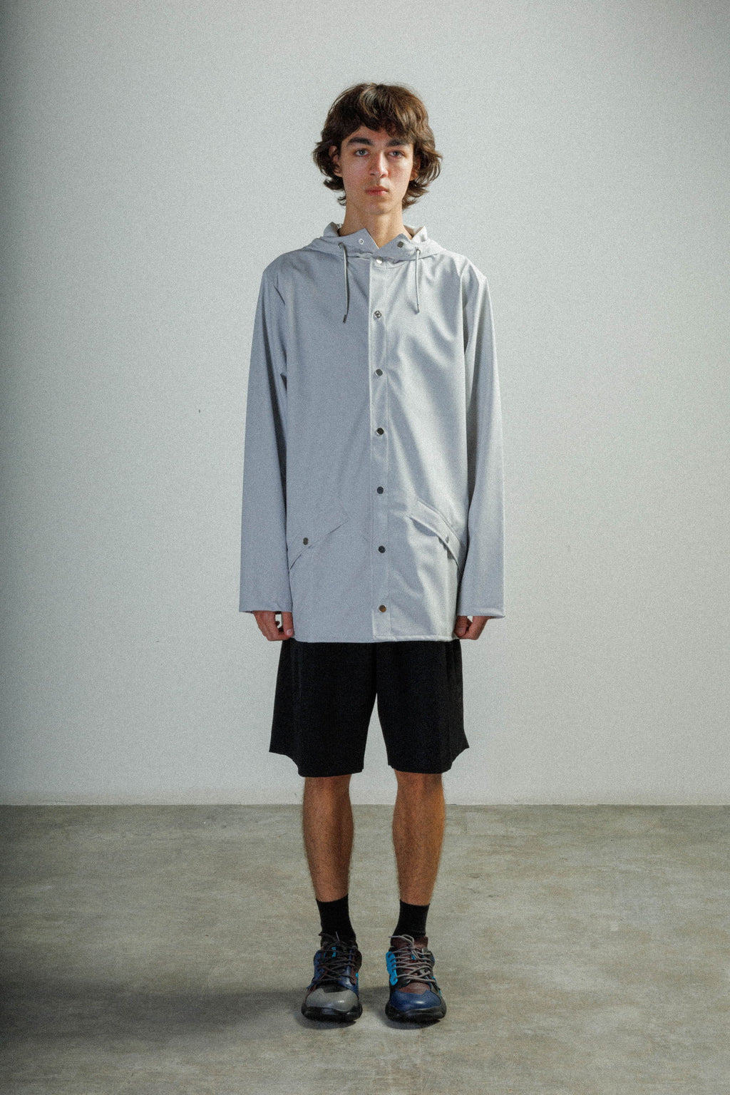 Parka impermeável Rains 12010 Cinza - 191-12010-78