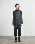 Parka impermeável comprida Rains 12020 Preto - 191-12020-01