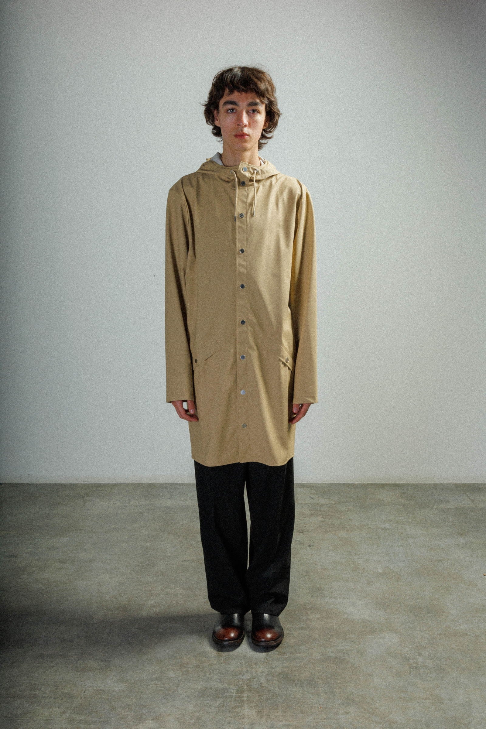 Parka impermeável comprida Rains 12020 Beje - 191-12020-05