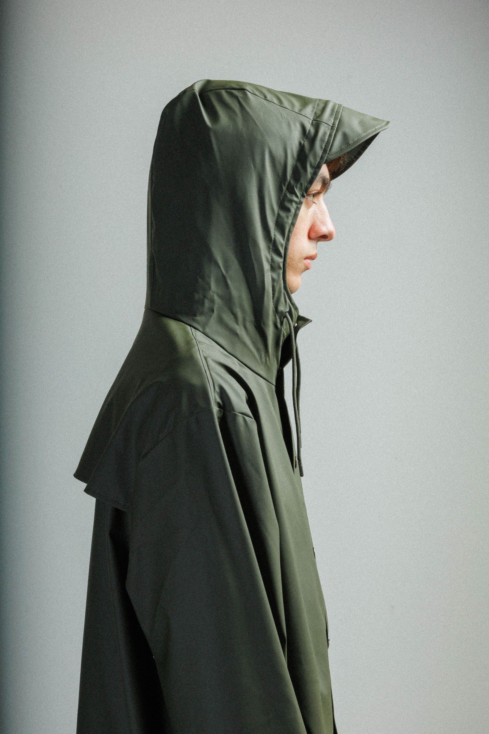 Parka impermeável comprida Rains 12020 Verde - 191-12020-10