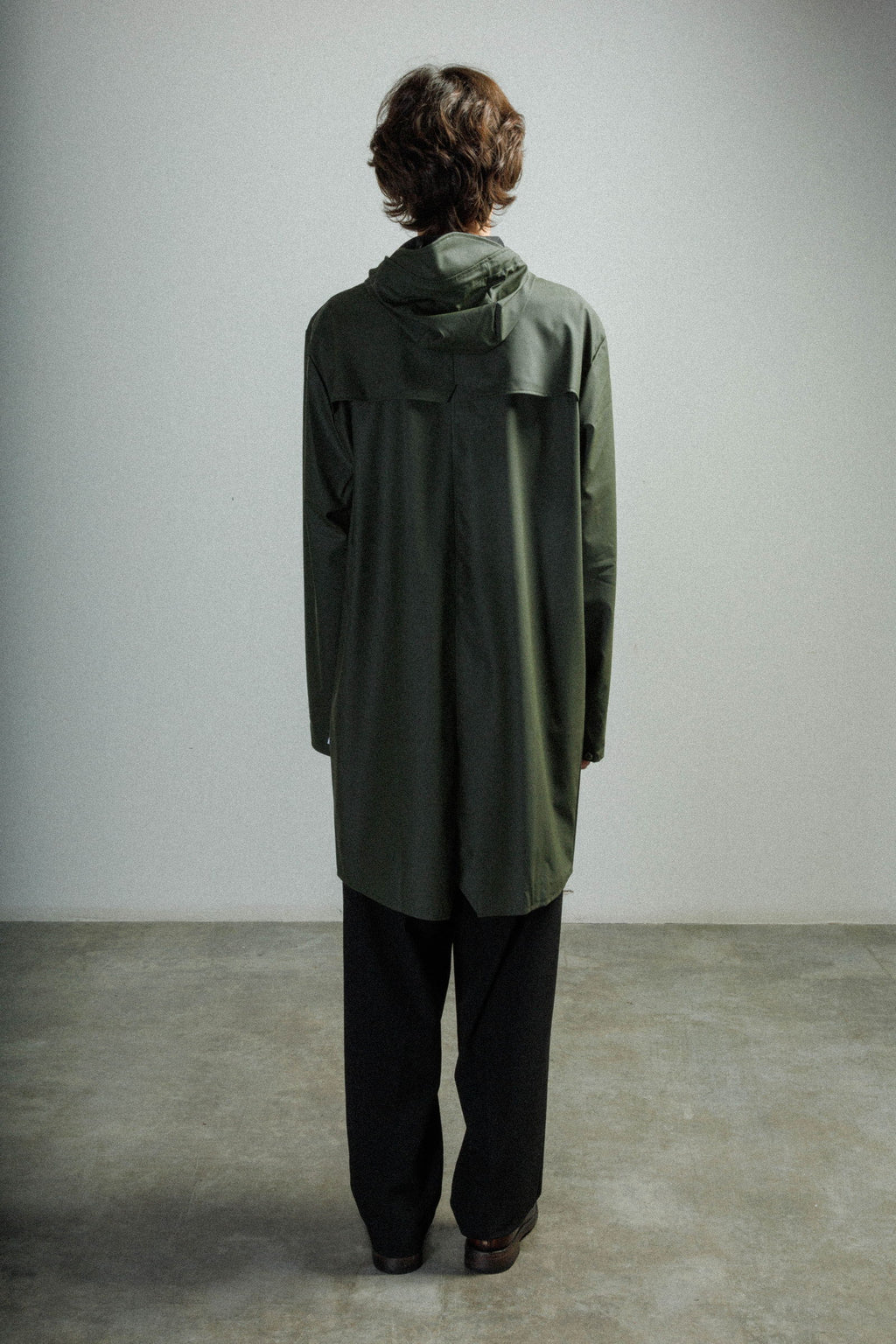 Parka impermeável comprida Rains 12020 Verde - 191-12020-10