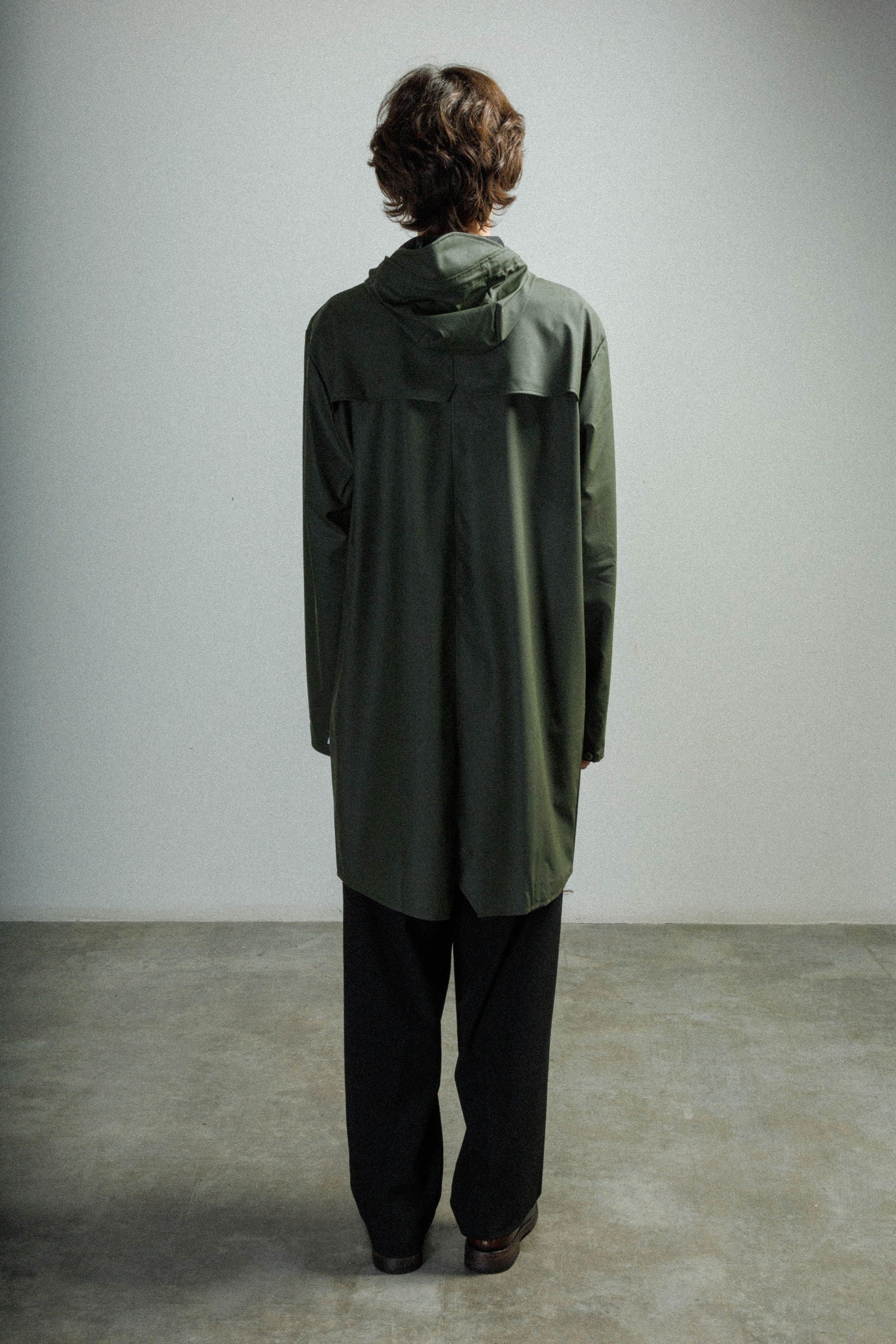 Parka impermeável comprida Rains 12020 Verde - 191-12020-10