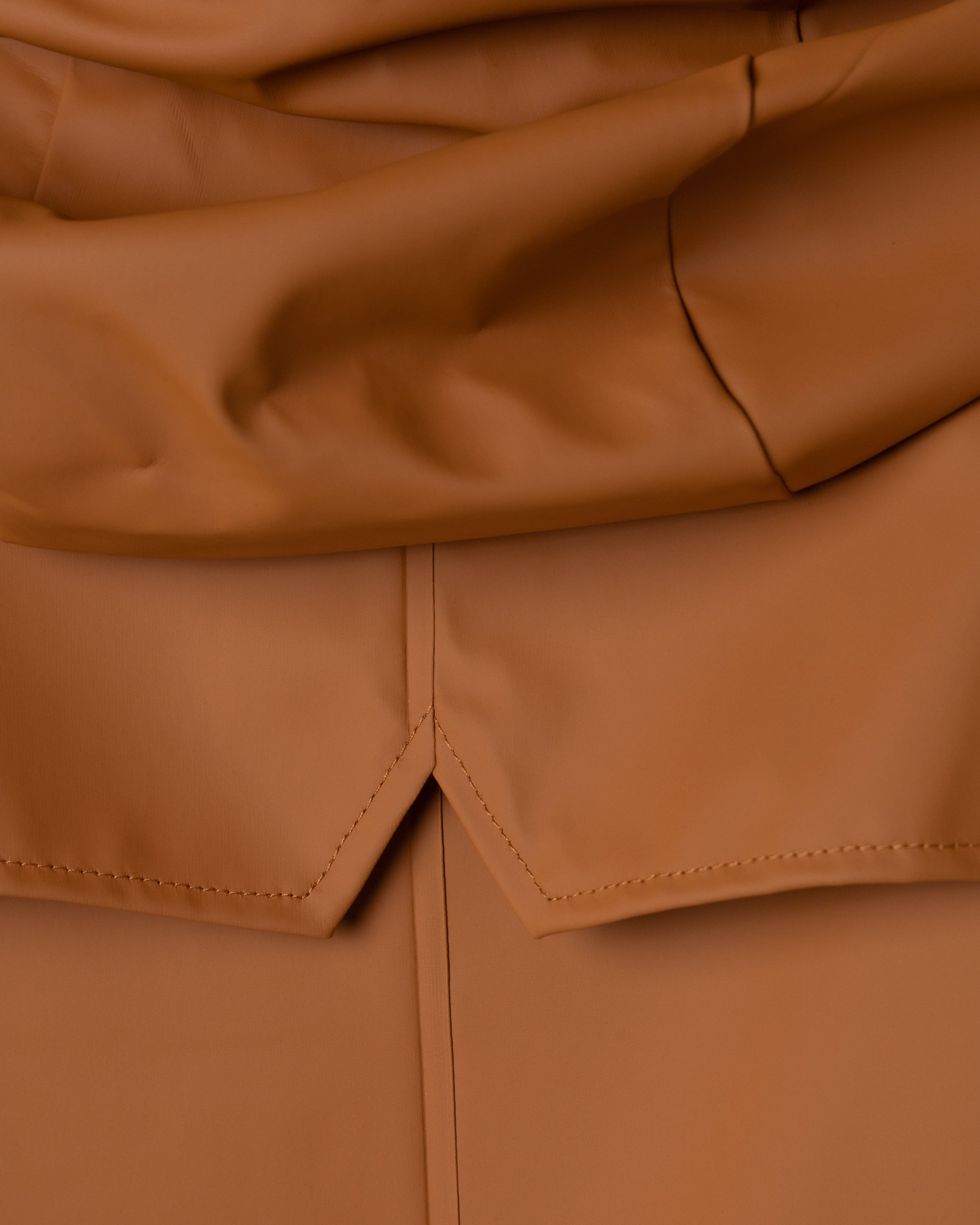 Parka impermeável comprida Rains 12020 Laranja - 191-12020-11