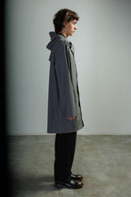 Parka impermeável comprida Rains 12020 Cinza - 191-12020-48