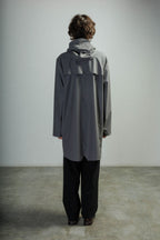 Parka impermeável comprida Rains 12020 Cinza - 191-12020-48