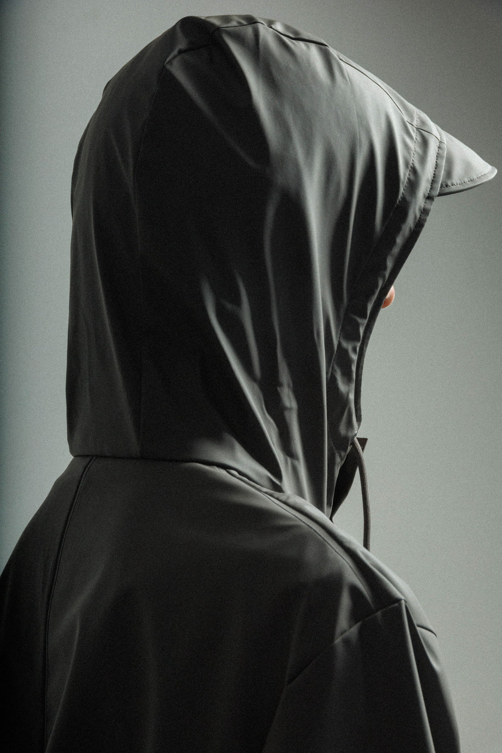 Parka impermeável comprida Rains 12020 Cinza - 191-12020-48