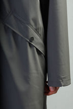 Parka impermeável comprida Rains 12020 Cinza - 191-12020-48