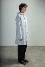 Long waterproof parka Rains 12020 Gray